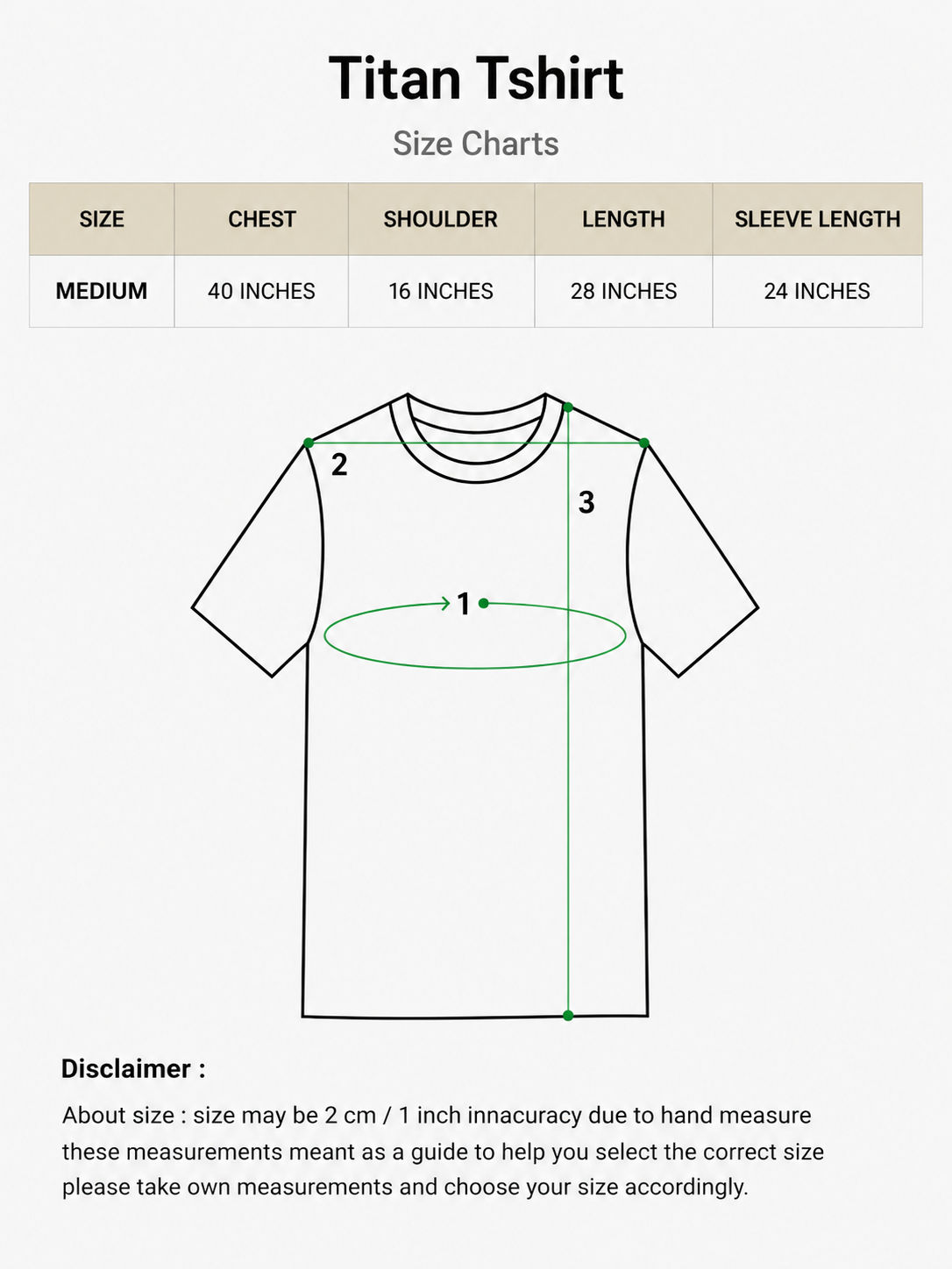 Titan Tshirt